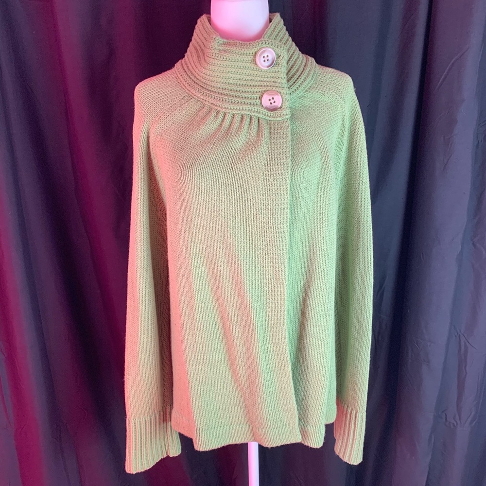 Old Navy pale green wrap sweater with tags XL